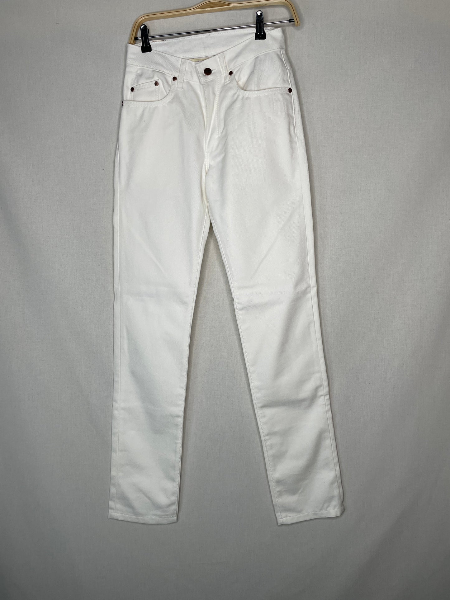 Jean femme mom taille haute Blanc - Marthe