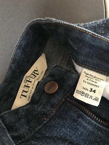 Jean mom taille haute Laine Française - Marthe