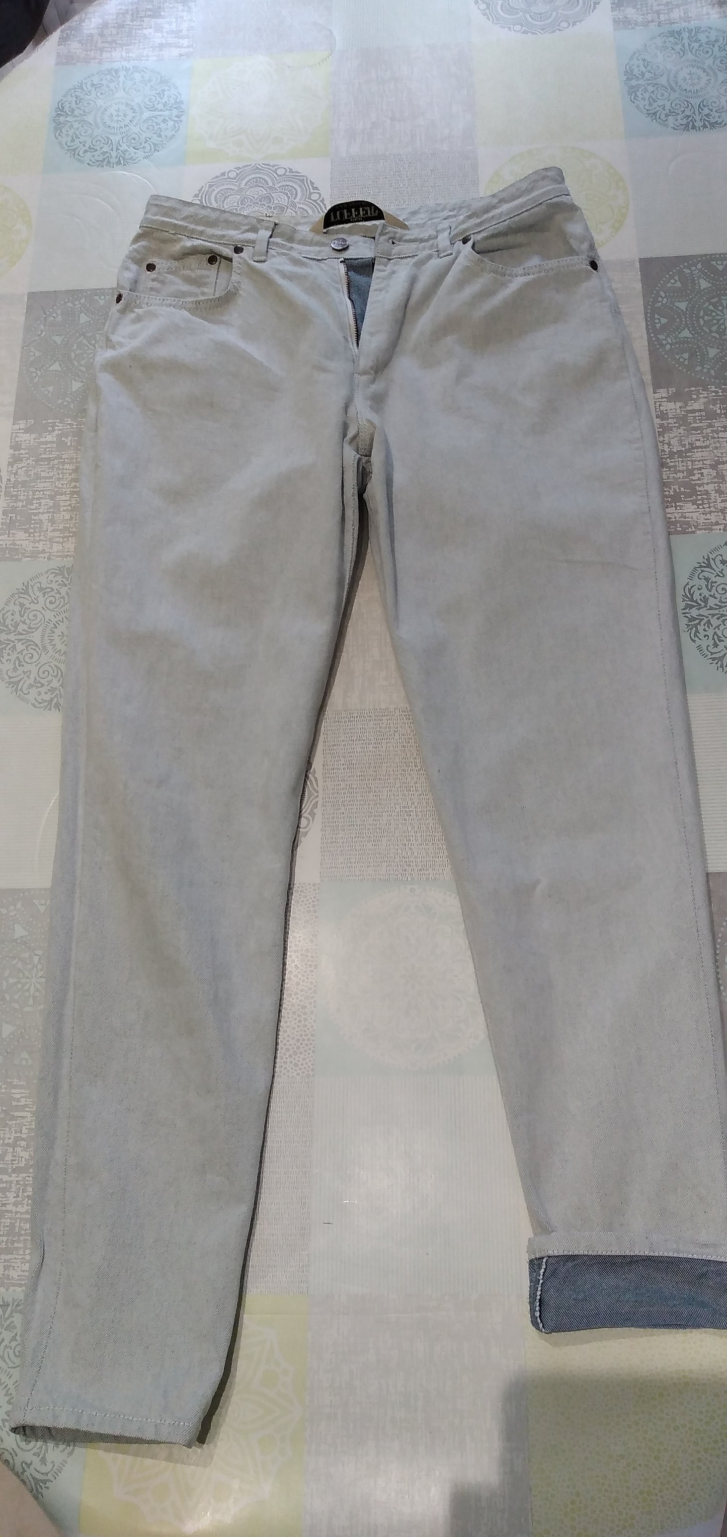 Jean mom taille haute blanc - Marthe