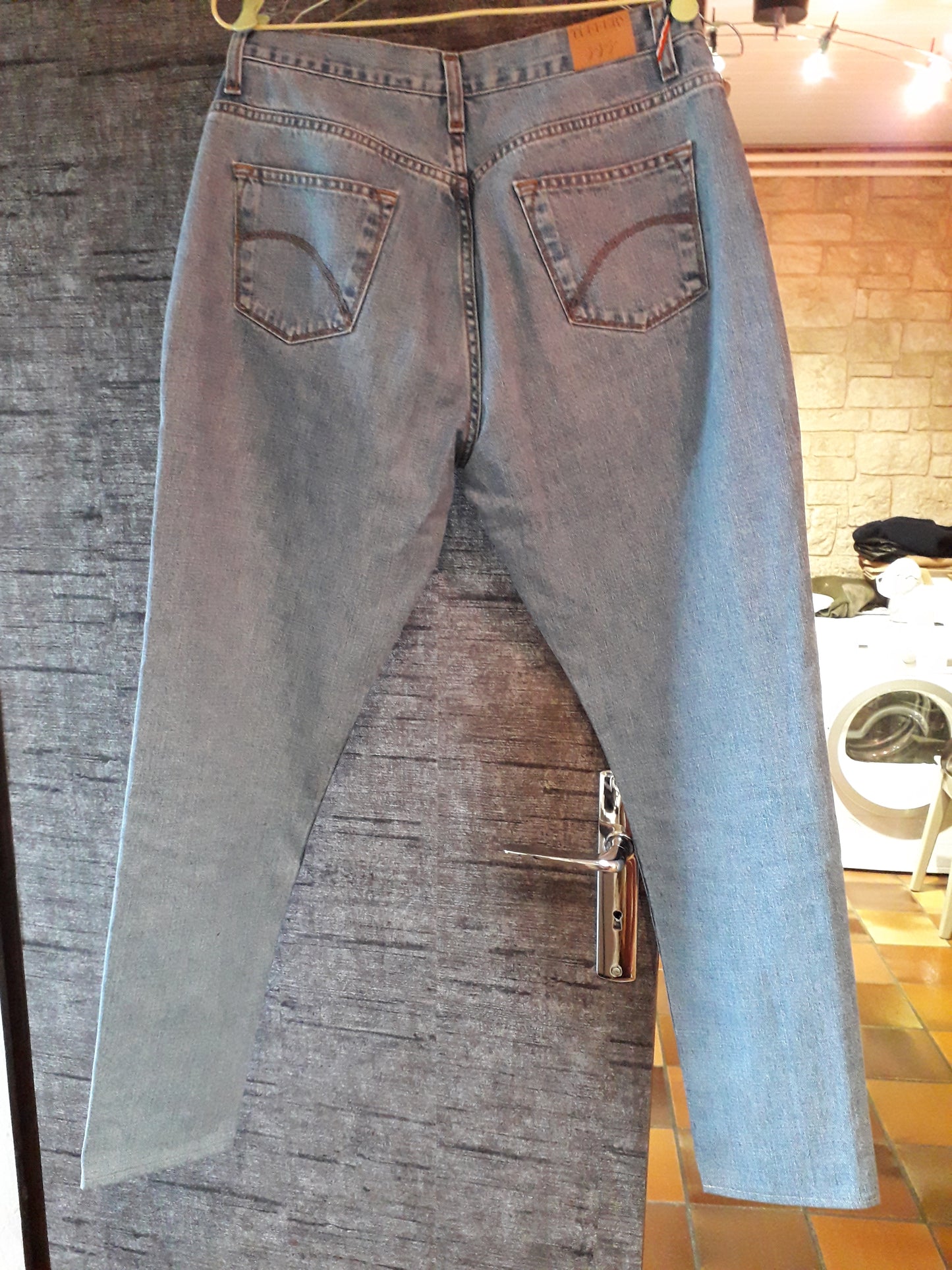 Jean mom taille haute Clair - Marthe