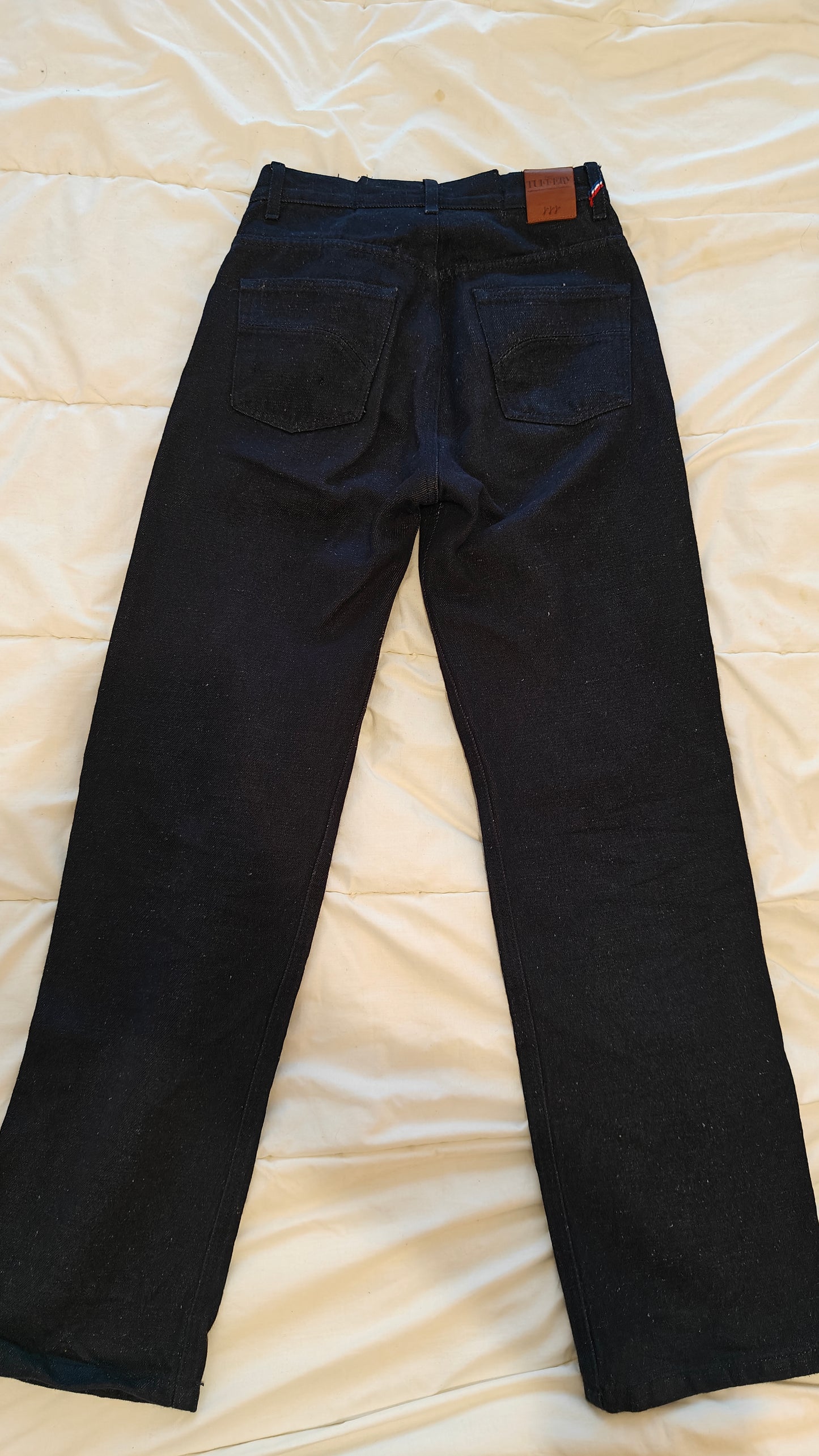 Jean unisexe large taille haute chanvre – Désiré