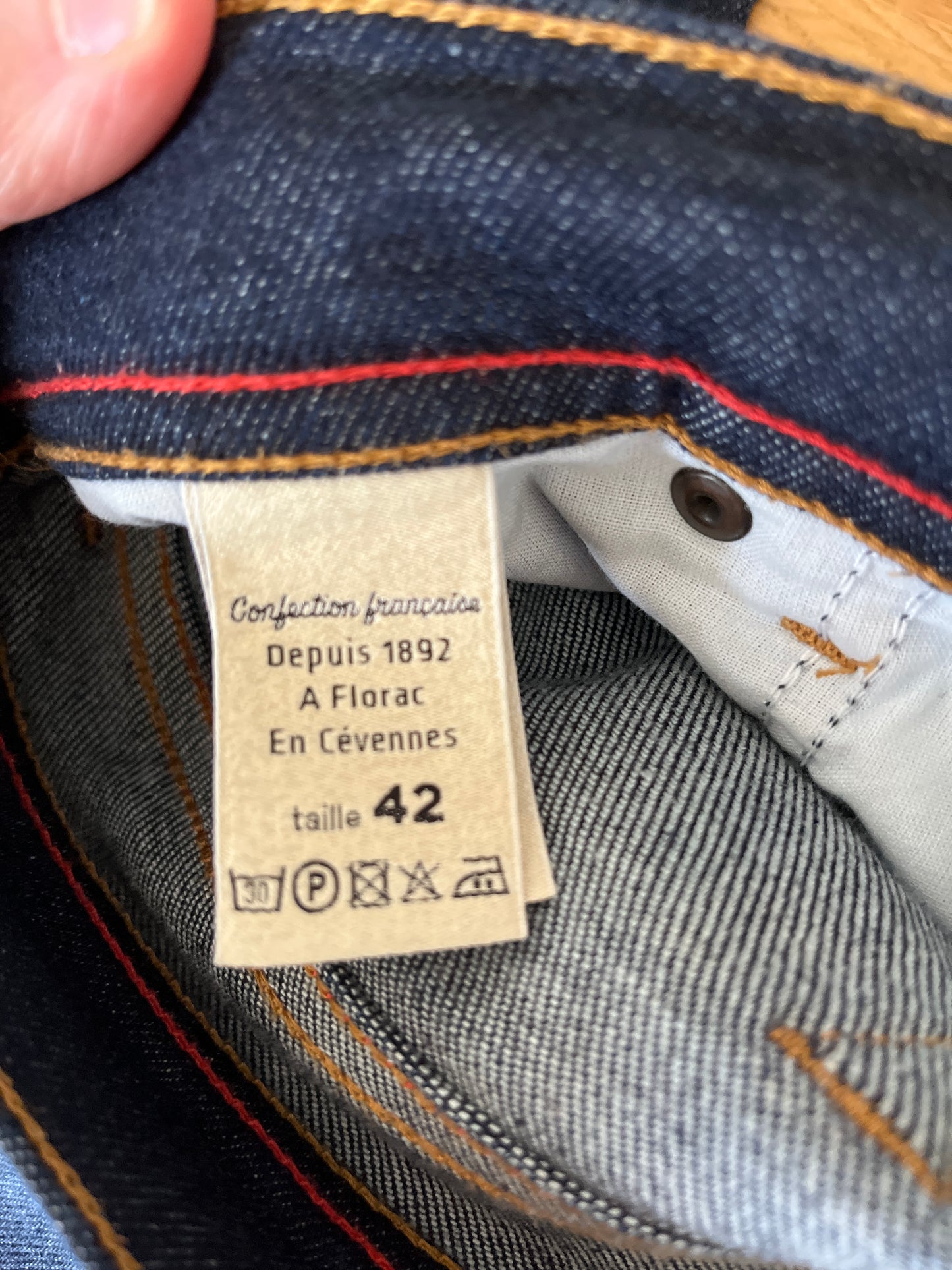 Jean slim taille standard Brut - Mathilde