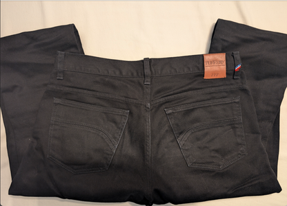 Jean droit ajusté Noir - Alphonse