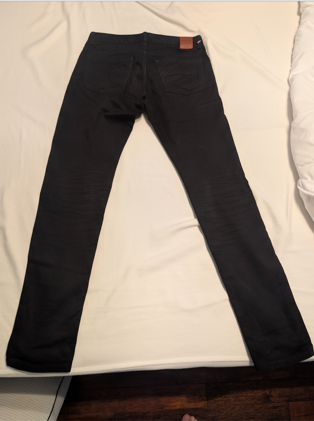 Jean droit ajusté Noir - Alphonse