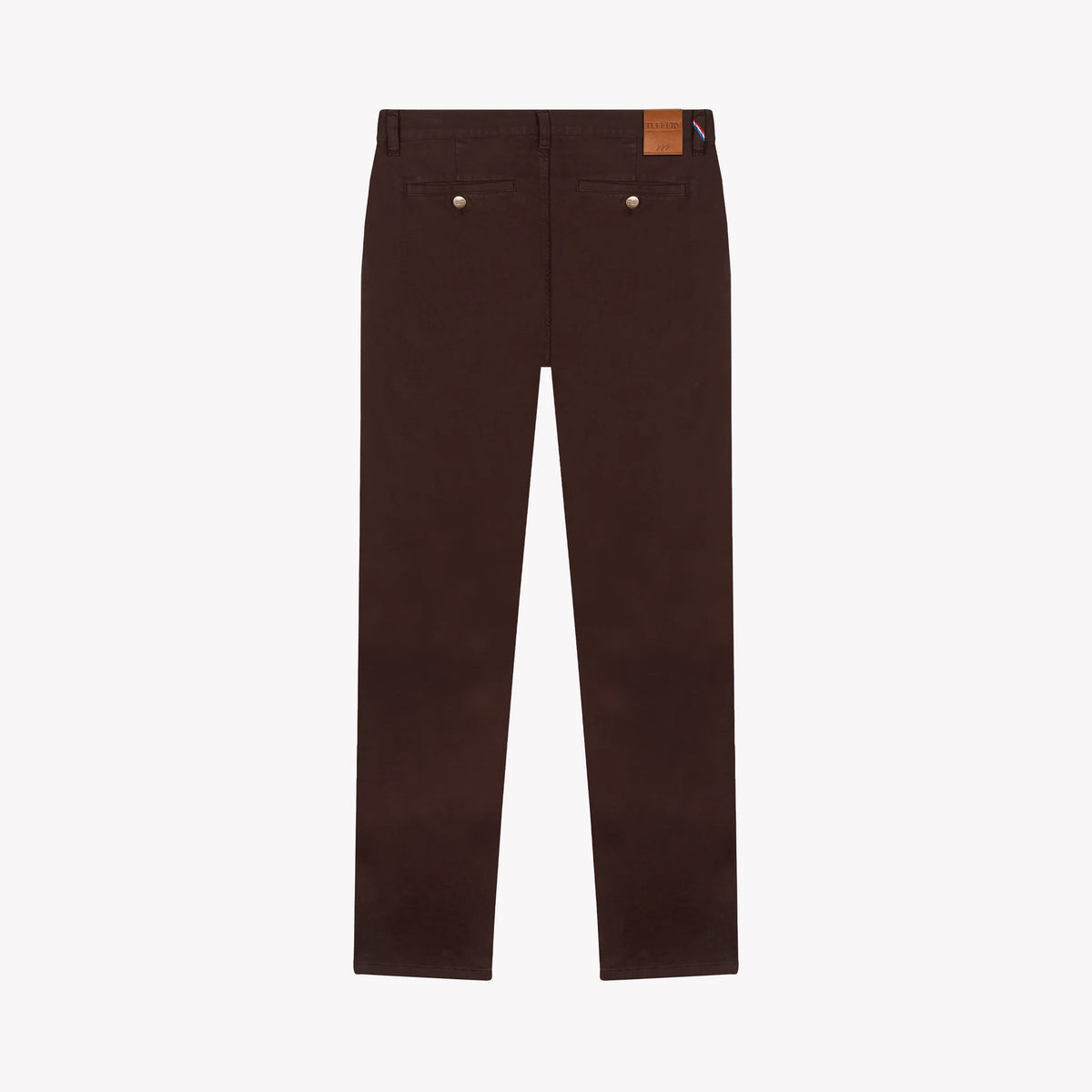 Chino homme droit ajusté Marron - Ernest