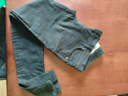 Jean slim Taille Haute Noir – Marianne