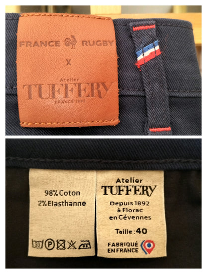 Jean ajusté brut bio France Rugby – Alphonse