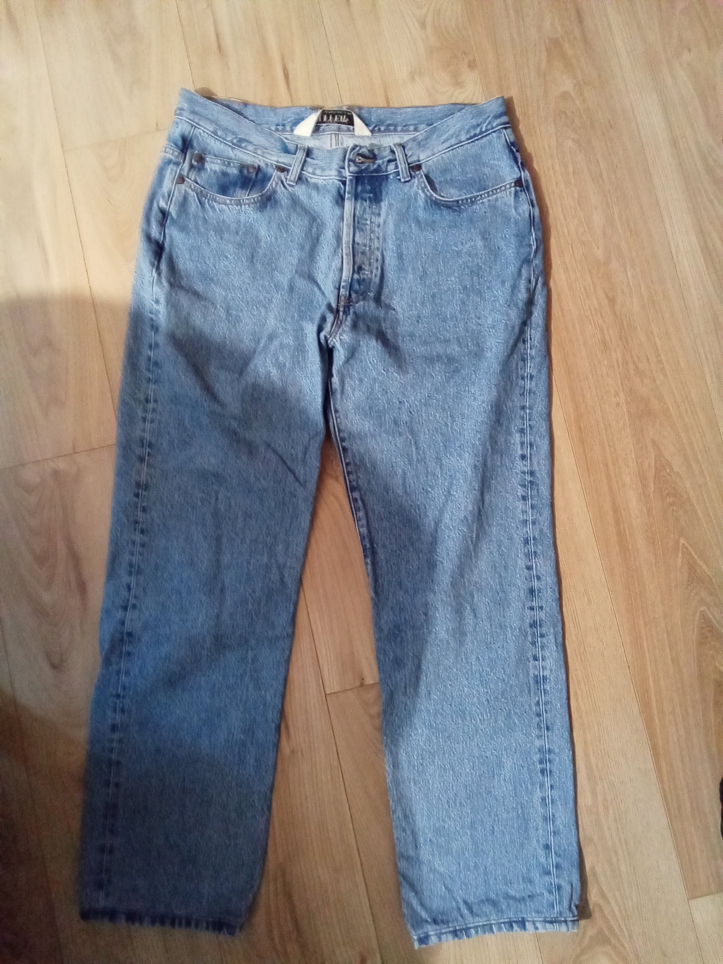 Jean droit taille haute clair - Célestin