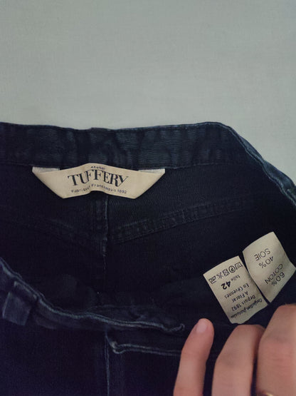 Jean slim taille haute Brut Soie - Marianne
