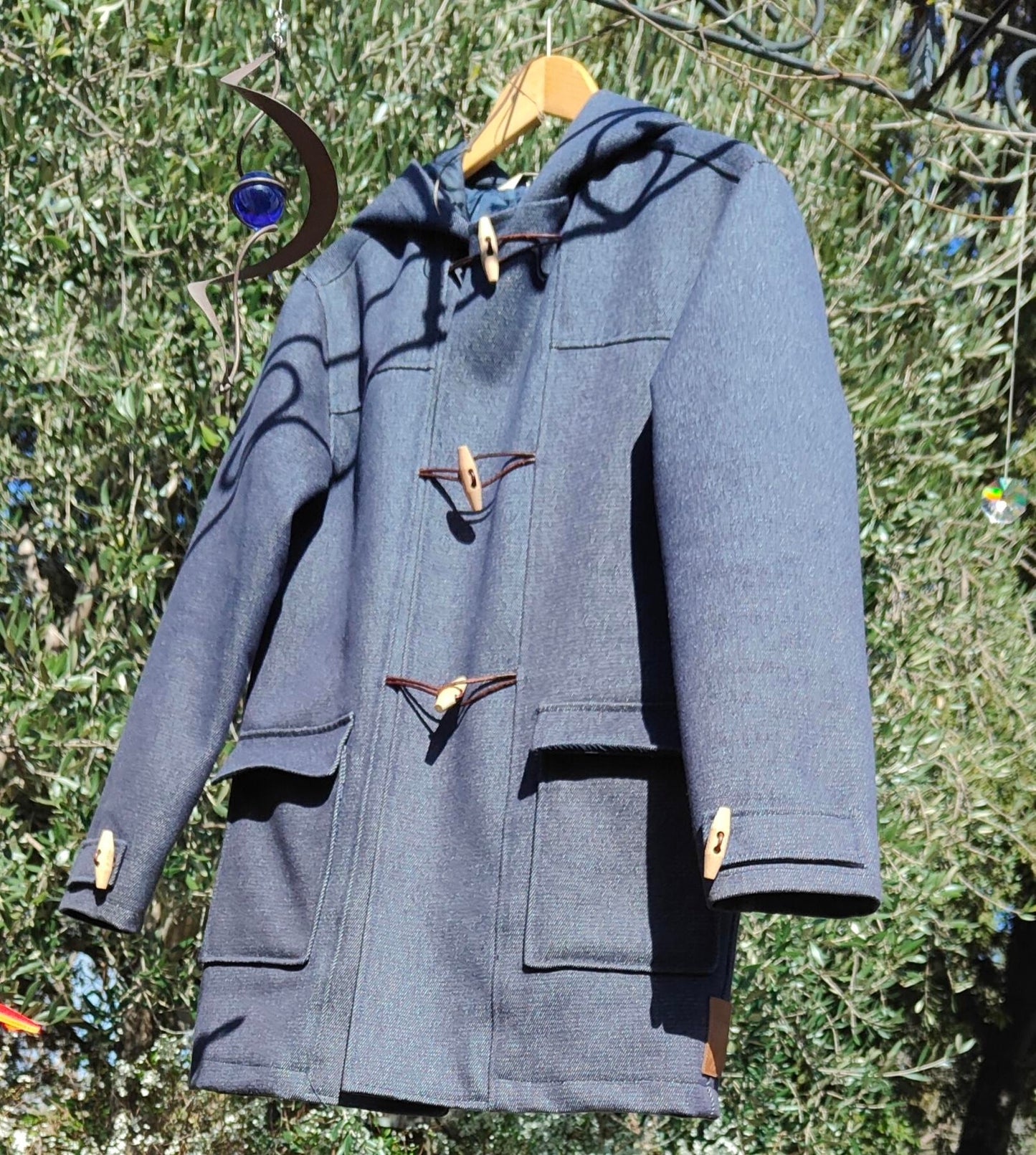 Manteau en jean Laine Française - Aigoual