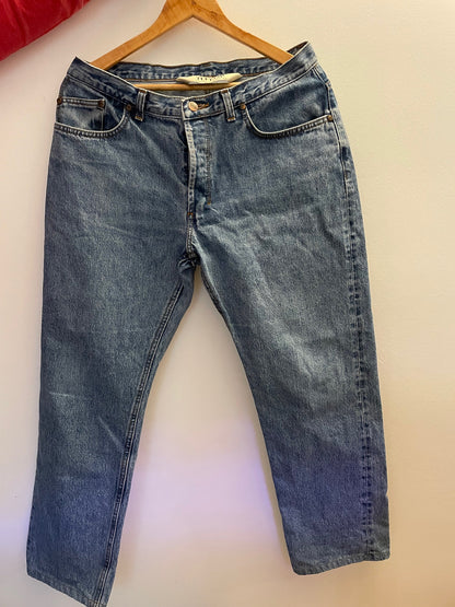 Jean droit taille haute clair – Apolline