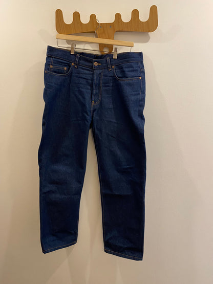 Jean droit taille haute Flex brut - Célestin