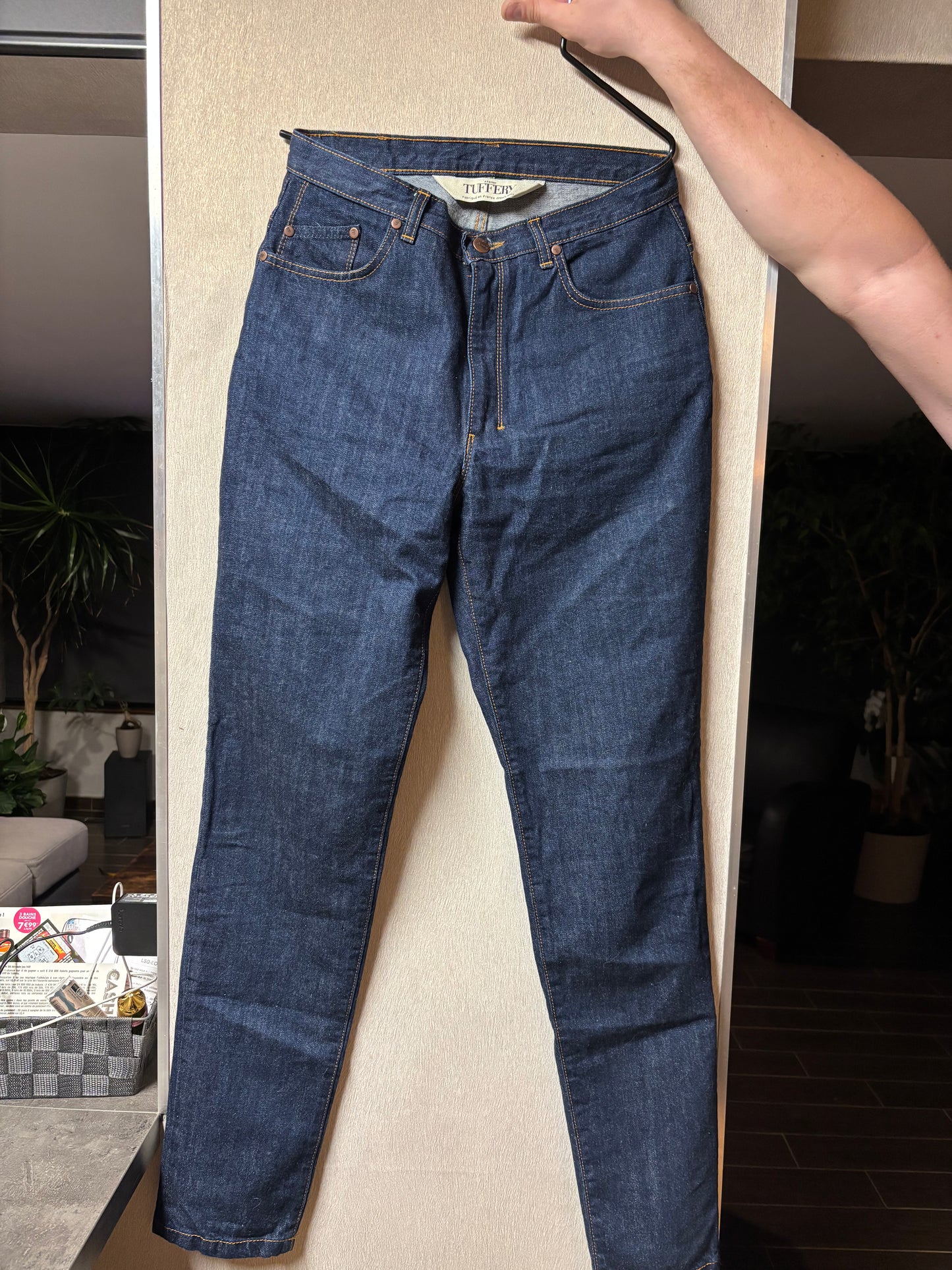 Jean mom taille haute Coton Bio - Marthe