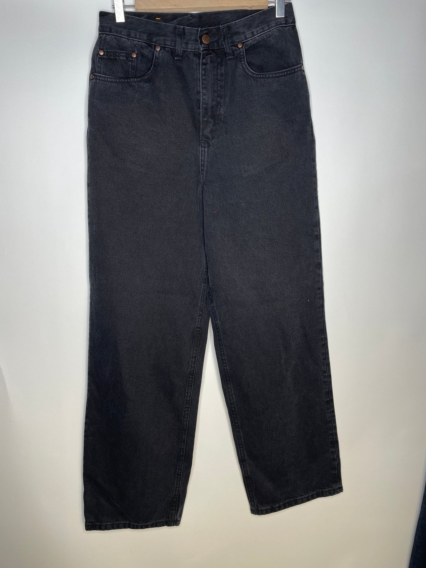 Jean femme baggy Noir Délavé - Gaspard