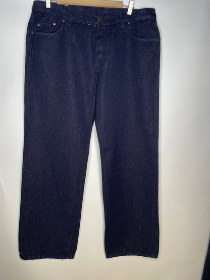 Jean large taille haute Chanvre - Désiré