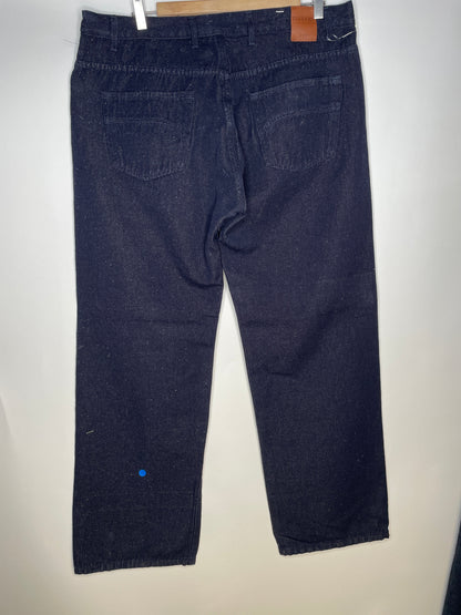 Jean large taille haute Chanvre - Désiré