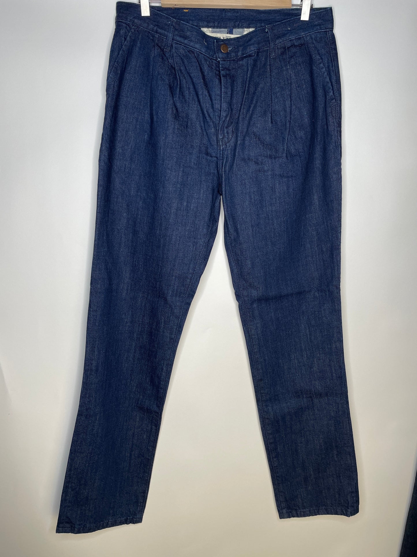Pantalon homme plissé ajusté brut - Achille