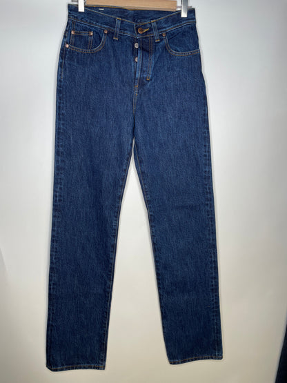 Jean homme droit taille haute Stonewashed - Célestin