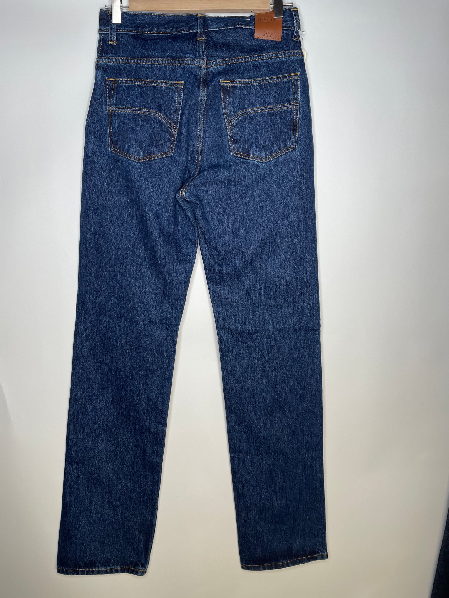 Jean homme droit taille haute Stonewashed - Célestin