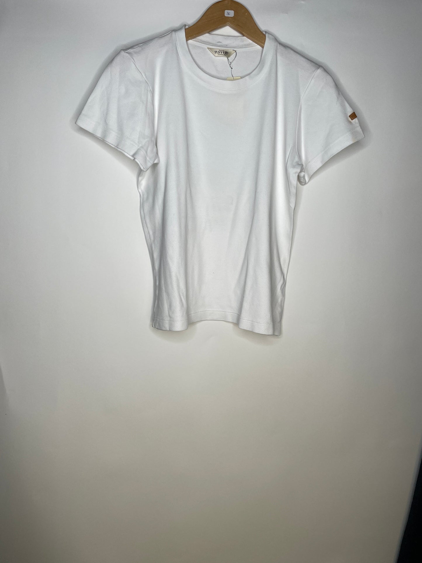 T-shirt femme 100% coton bio blanc