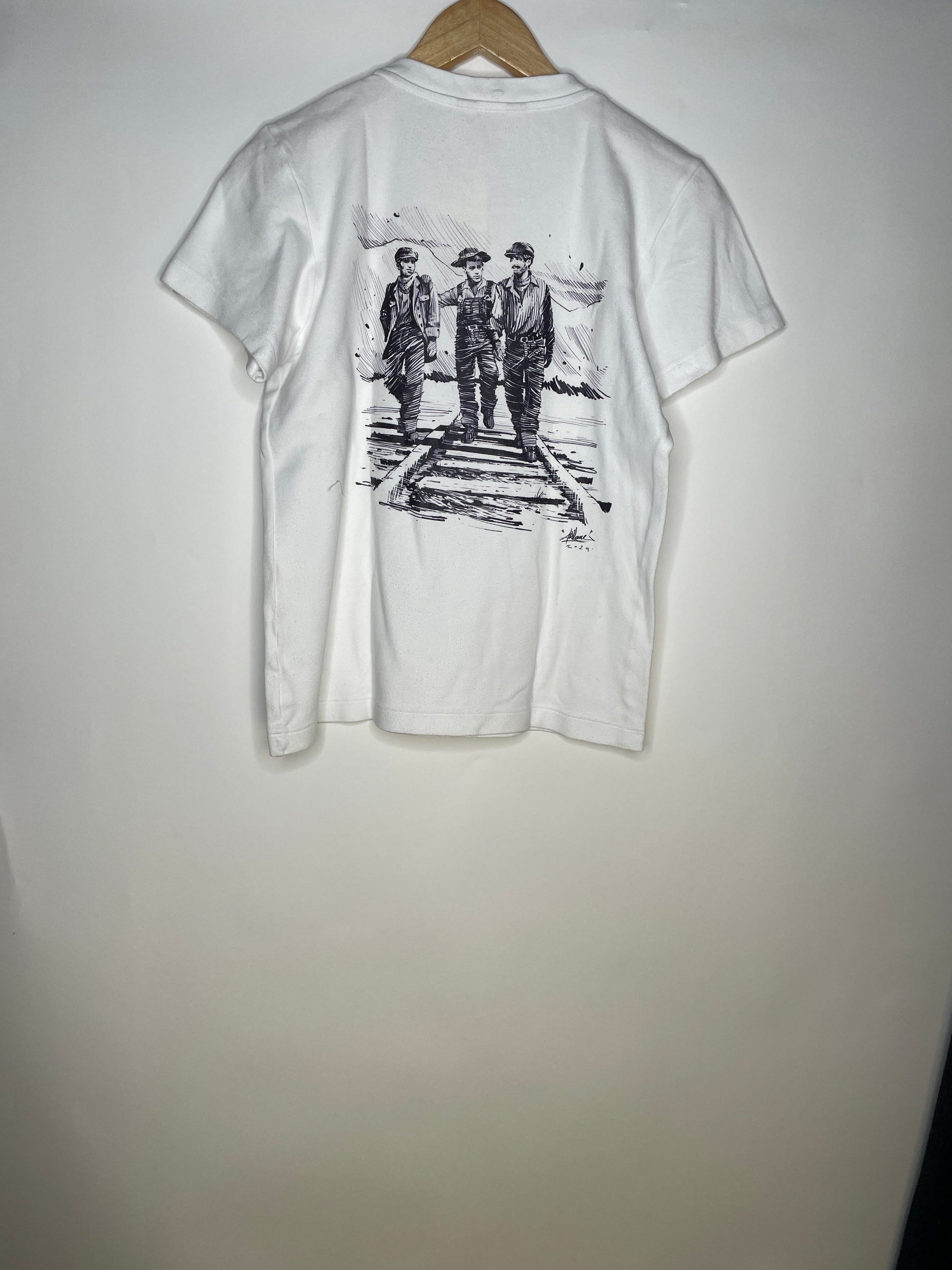 T-shirt femme 100% coton bio blanc
