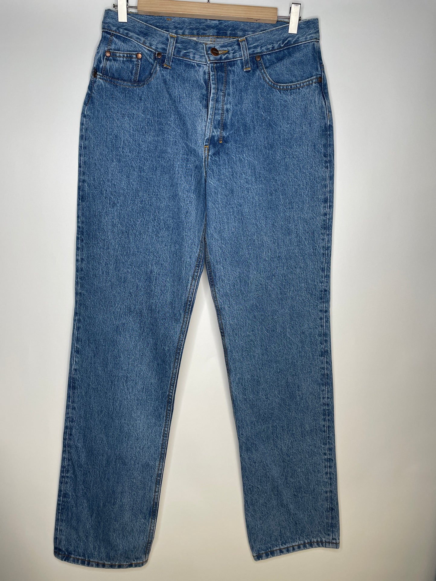 Jean droit taille haute clair – Apolline