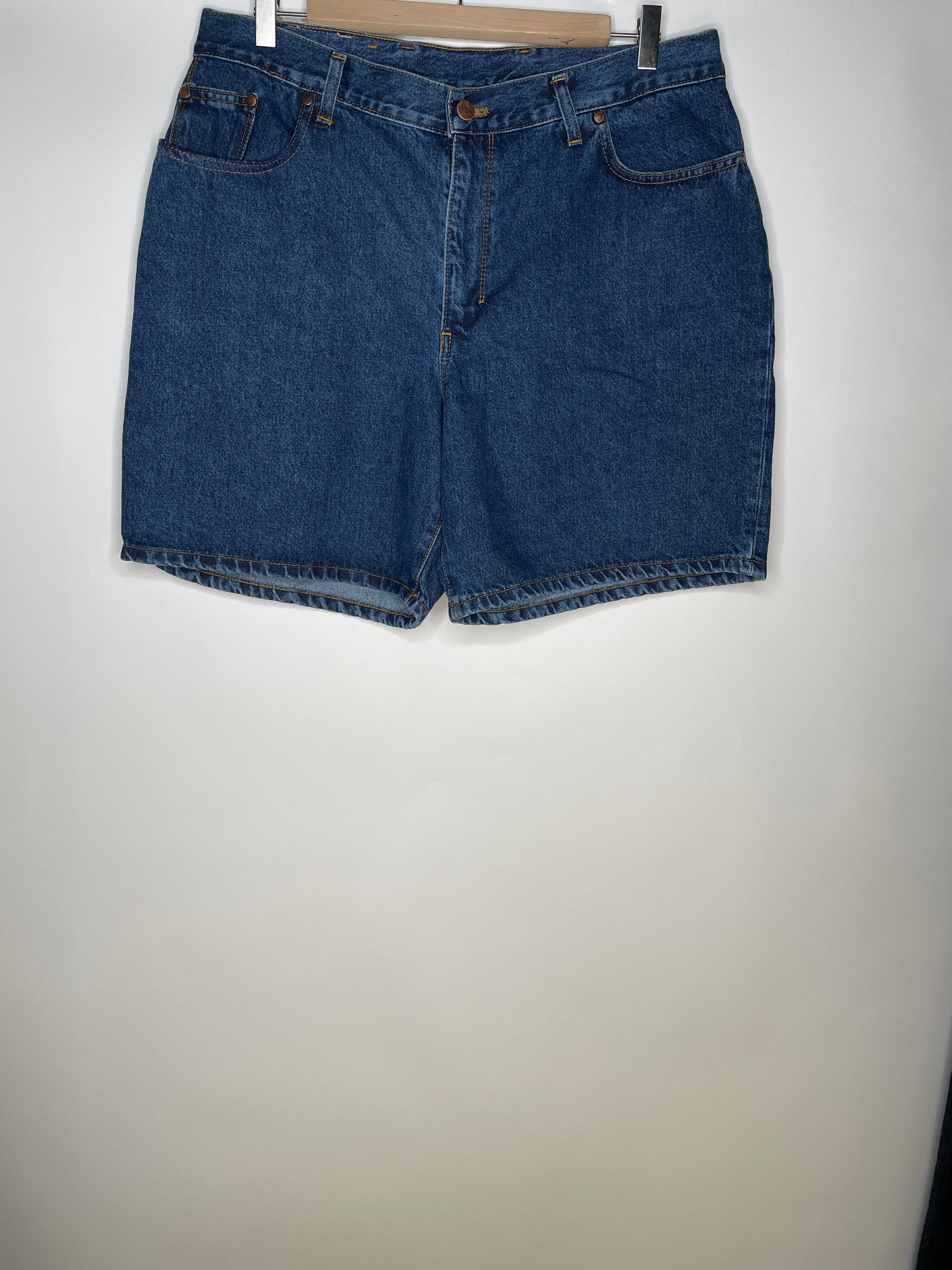 Short femme taille haute en jean Stonewashed - Aimé