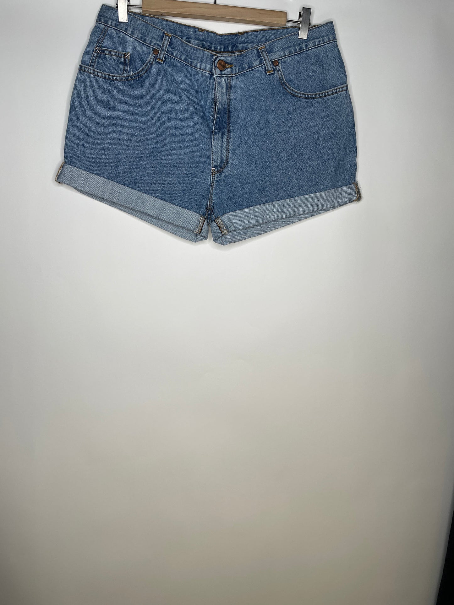 Short femme taille haute en jean Clair - Aimé