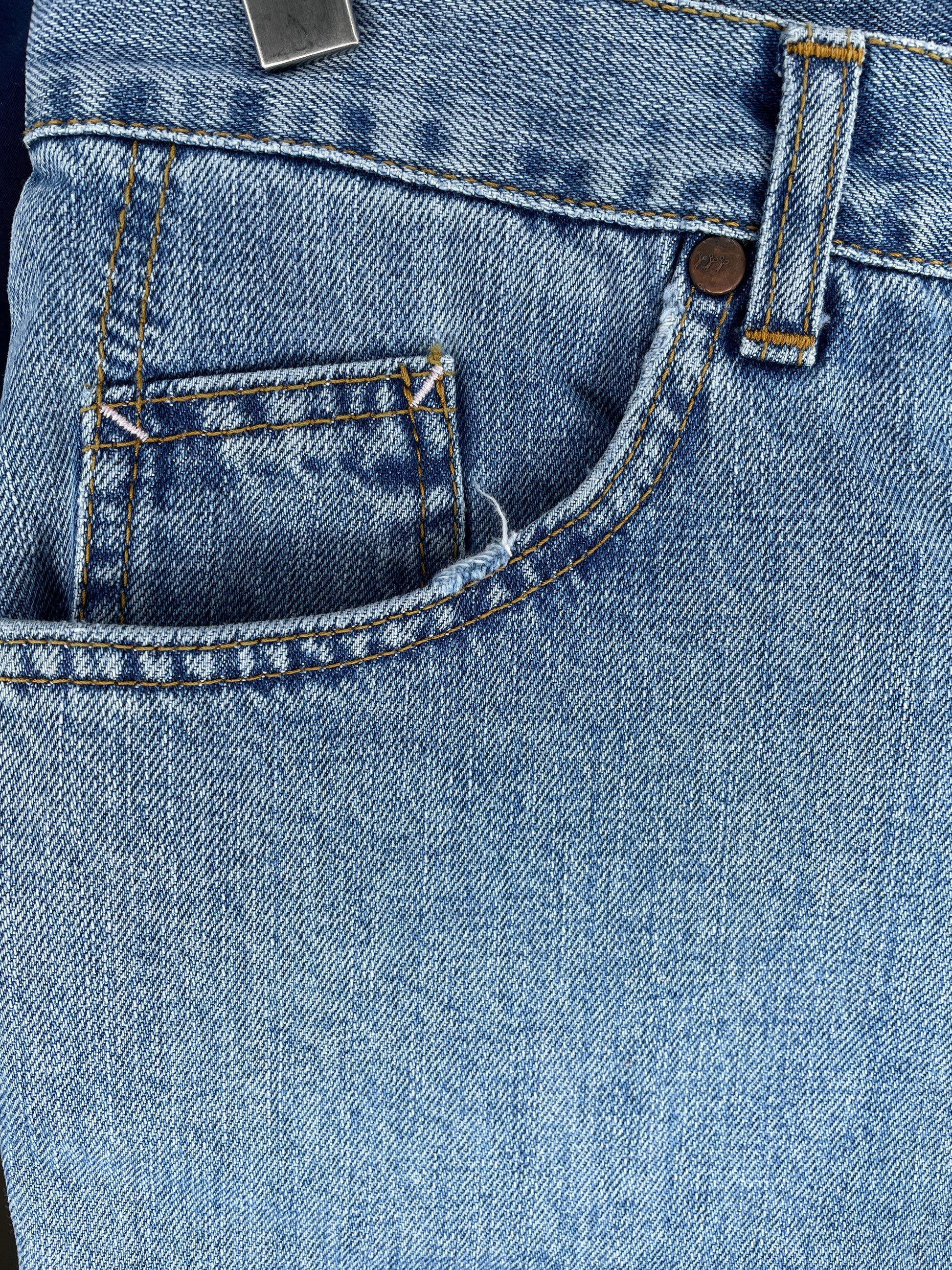 Short femme taille haute en jean Clair - Aimé