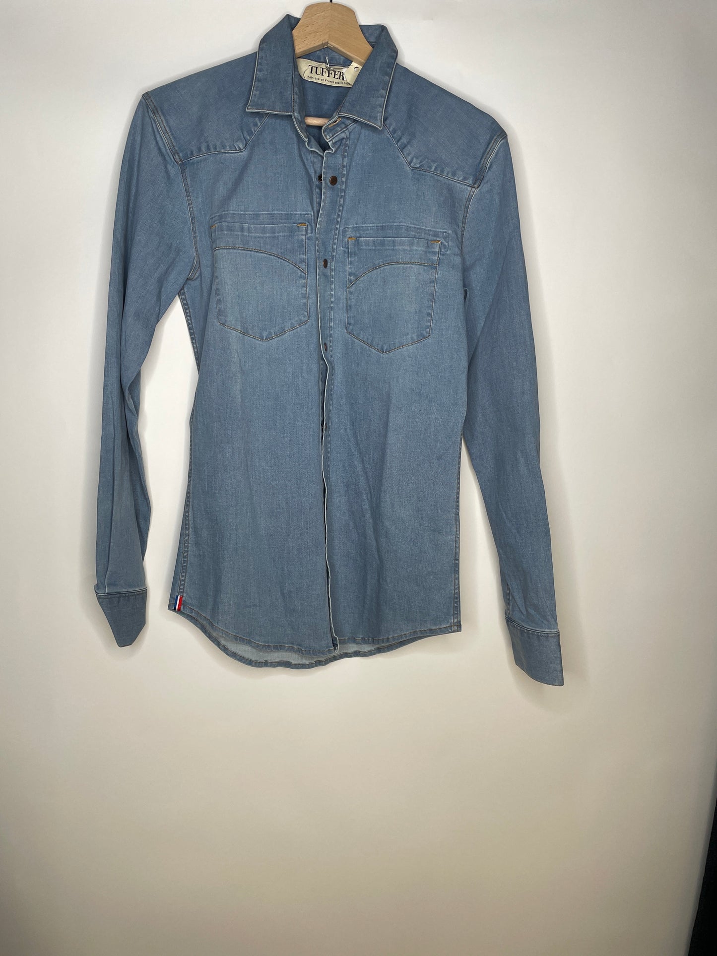 Chemise homme en jean clair - Cévennes