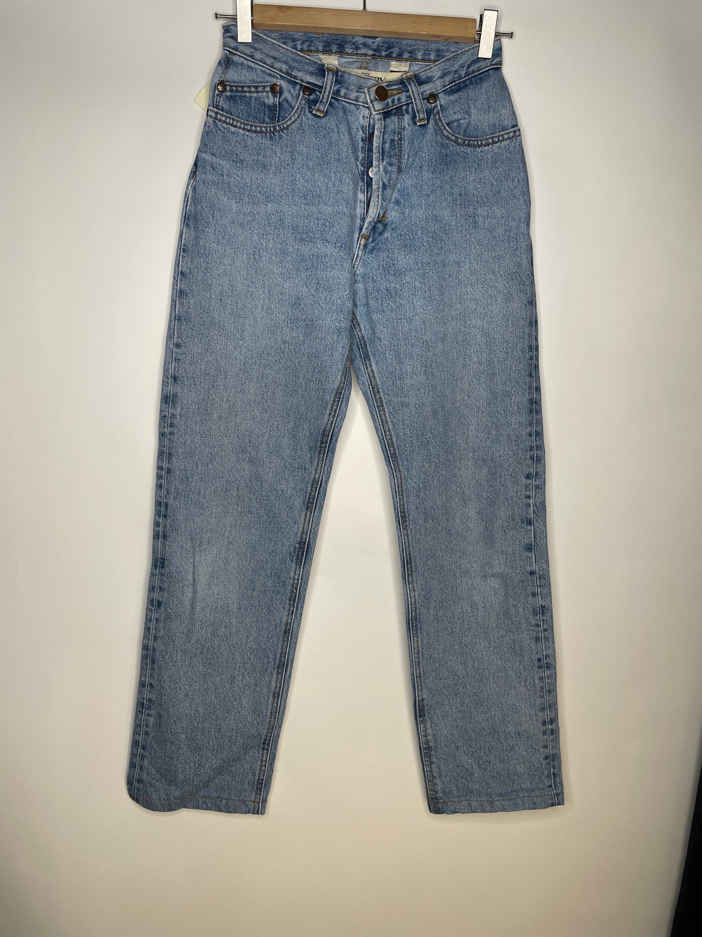 Jean droit taille haute clair – Apolline