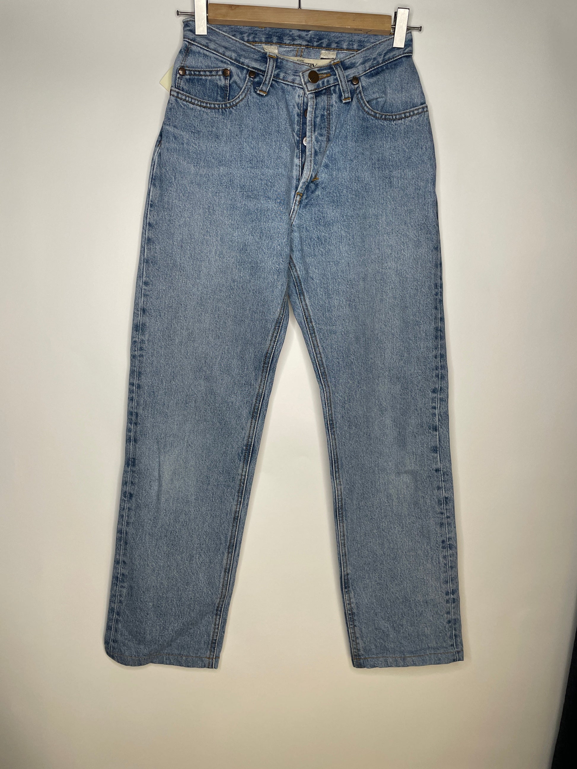 Jean droit taille haute clair – Apolline