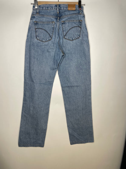 Jean droit taille haute clair – Apolline