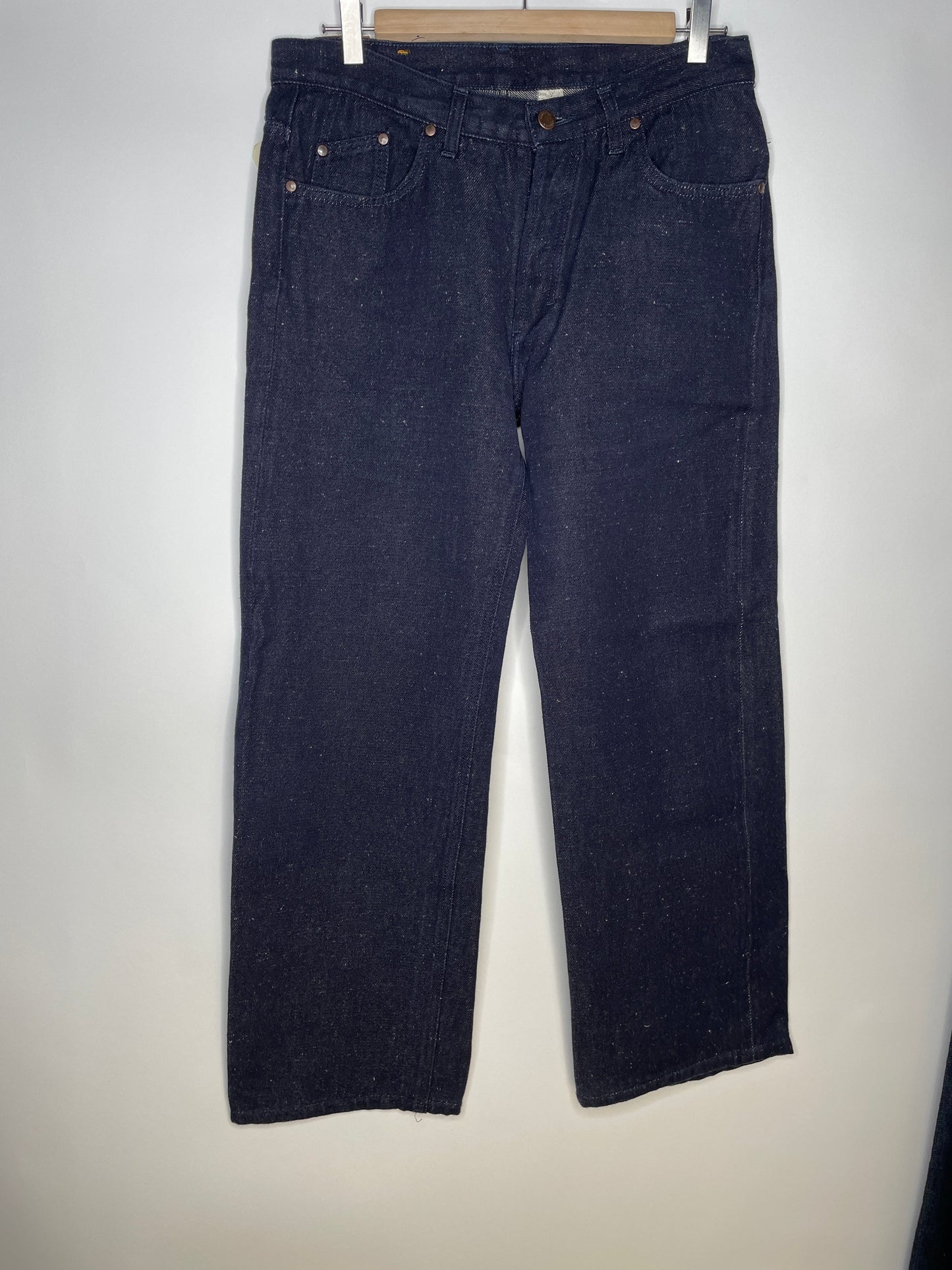 Jean large taille haute Chanvre - Désiré
