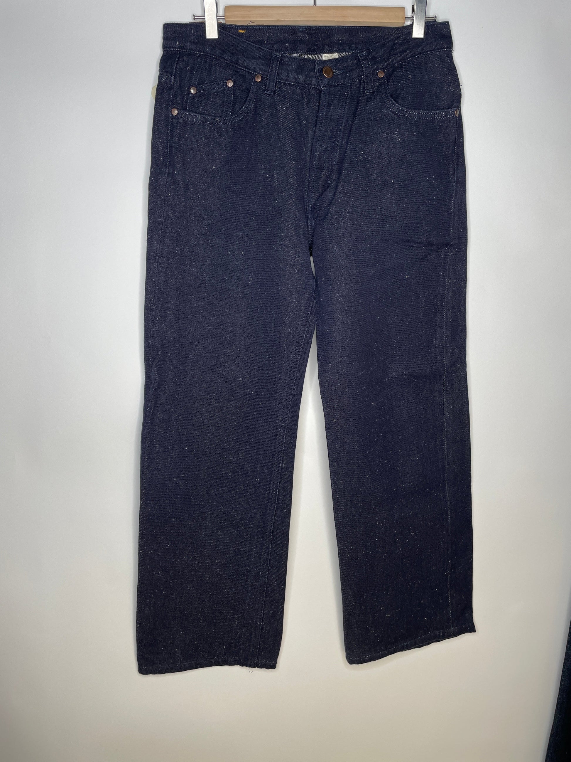 Jean large taille haute Chanvre - Désiré