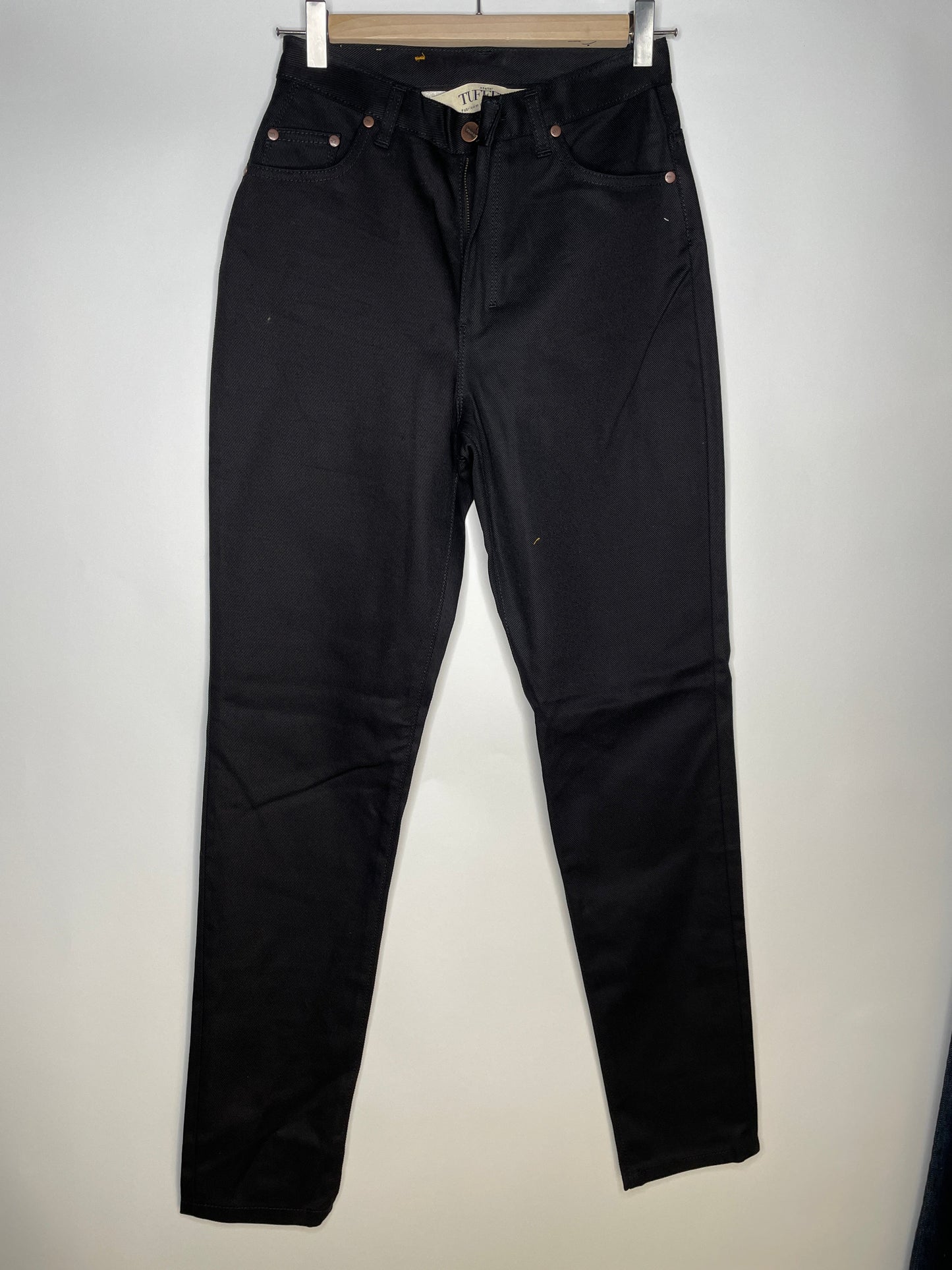Jean Mom Taille Haute Noir - Marthe