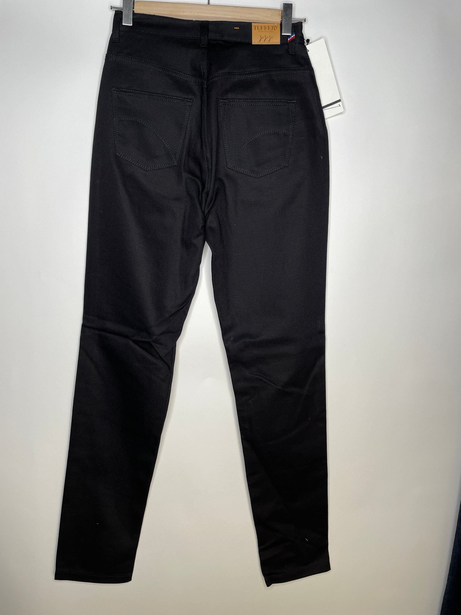 Jean Mom Taille Haute Noir - Marthe