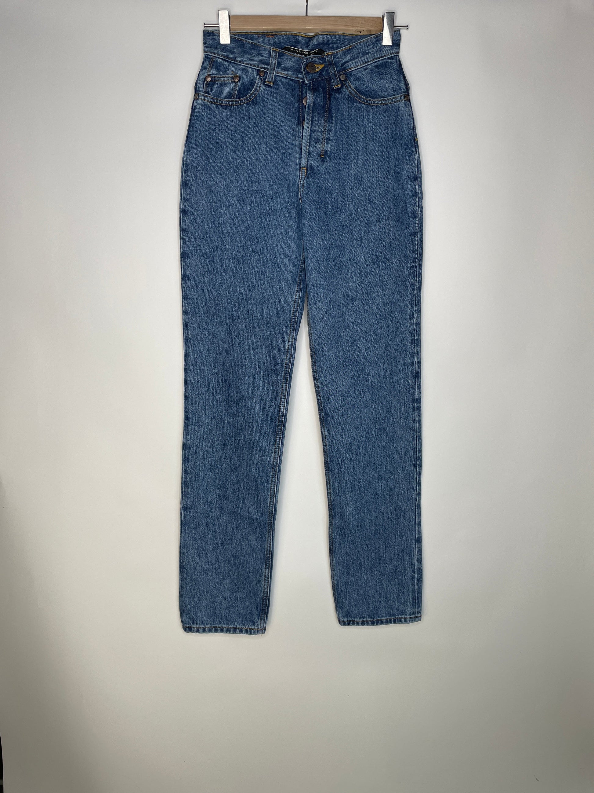 Jean droit taille haute clair – Apolline