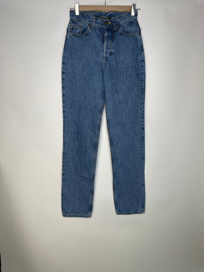 Jean droit taille haute clair – Apolline