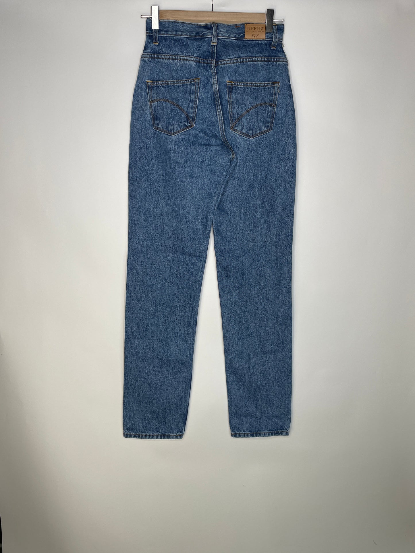 Jean droit taille haute clair – Apolline
