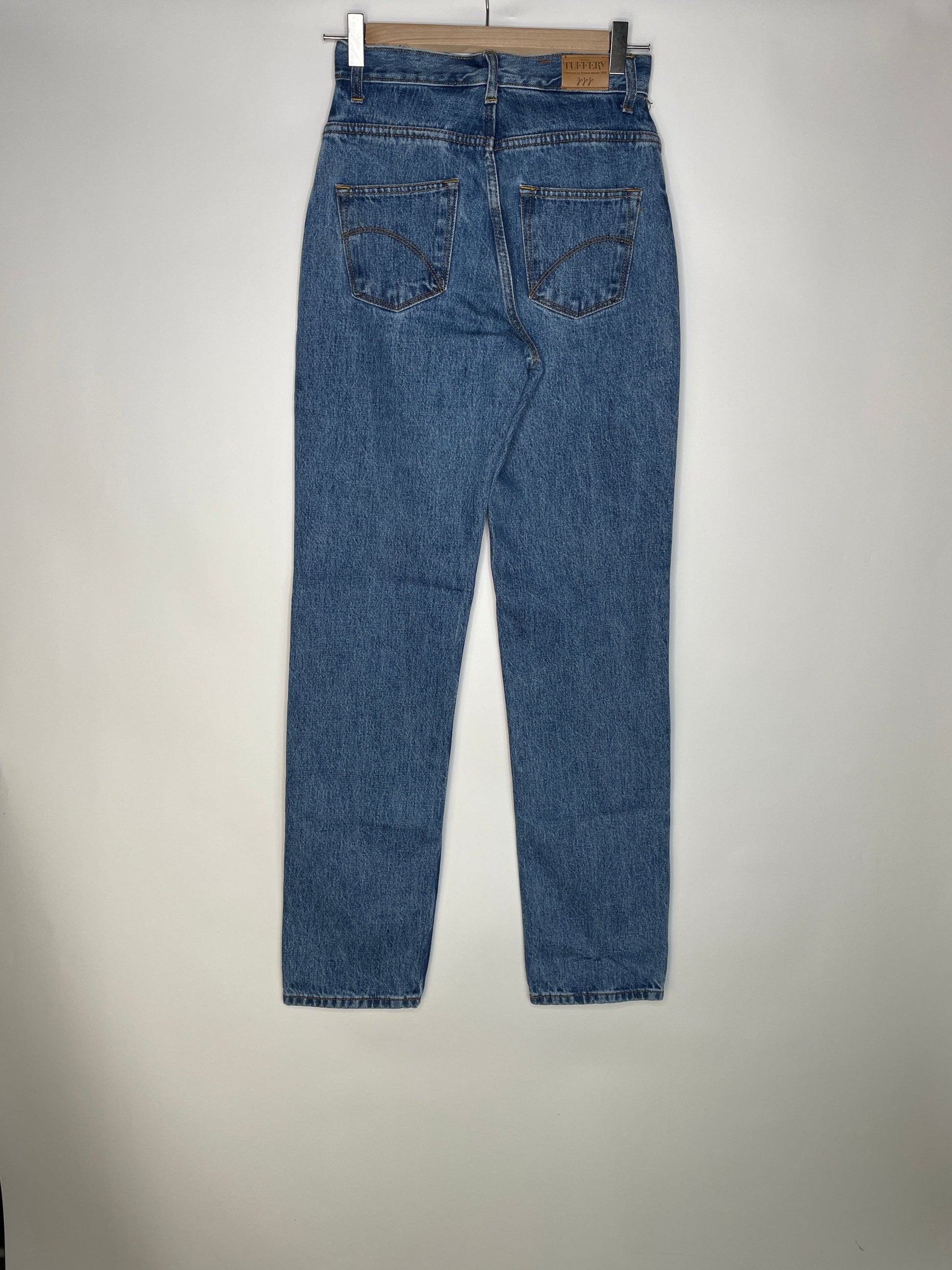 Jean droit taille haute clair – Apolline