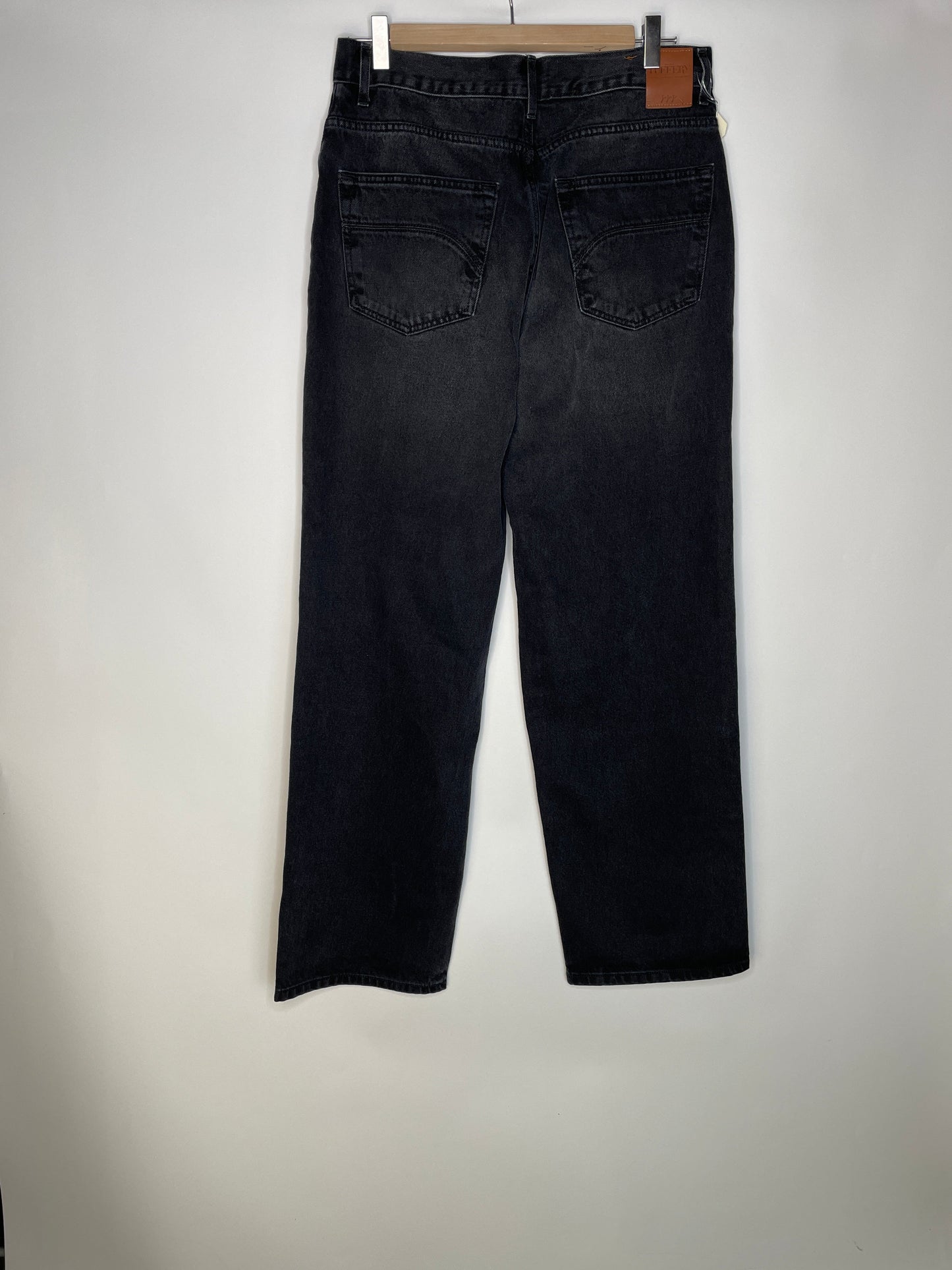 Jean femme baggy Noir Délavé - Gaspard
