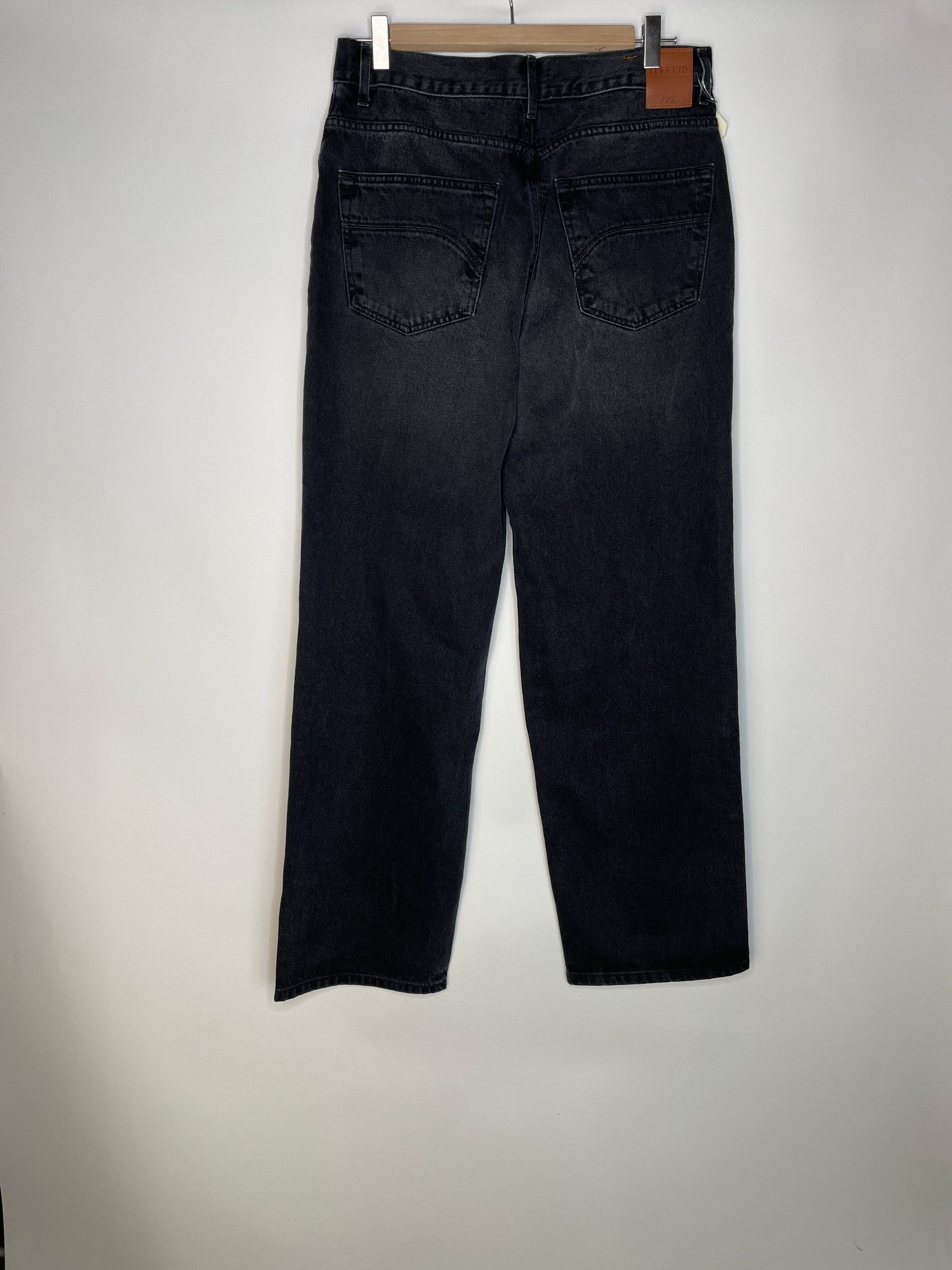 Jean femme baggy Noir Délavé - Gaspard