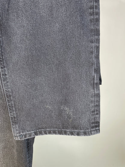 Jean femme baggy Noir Délavé - Gaspard