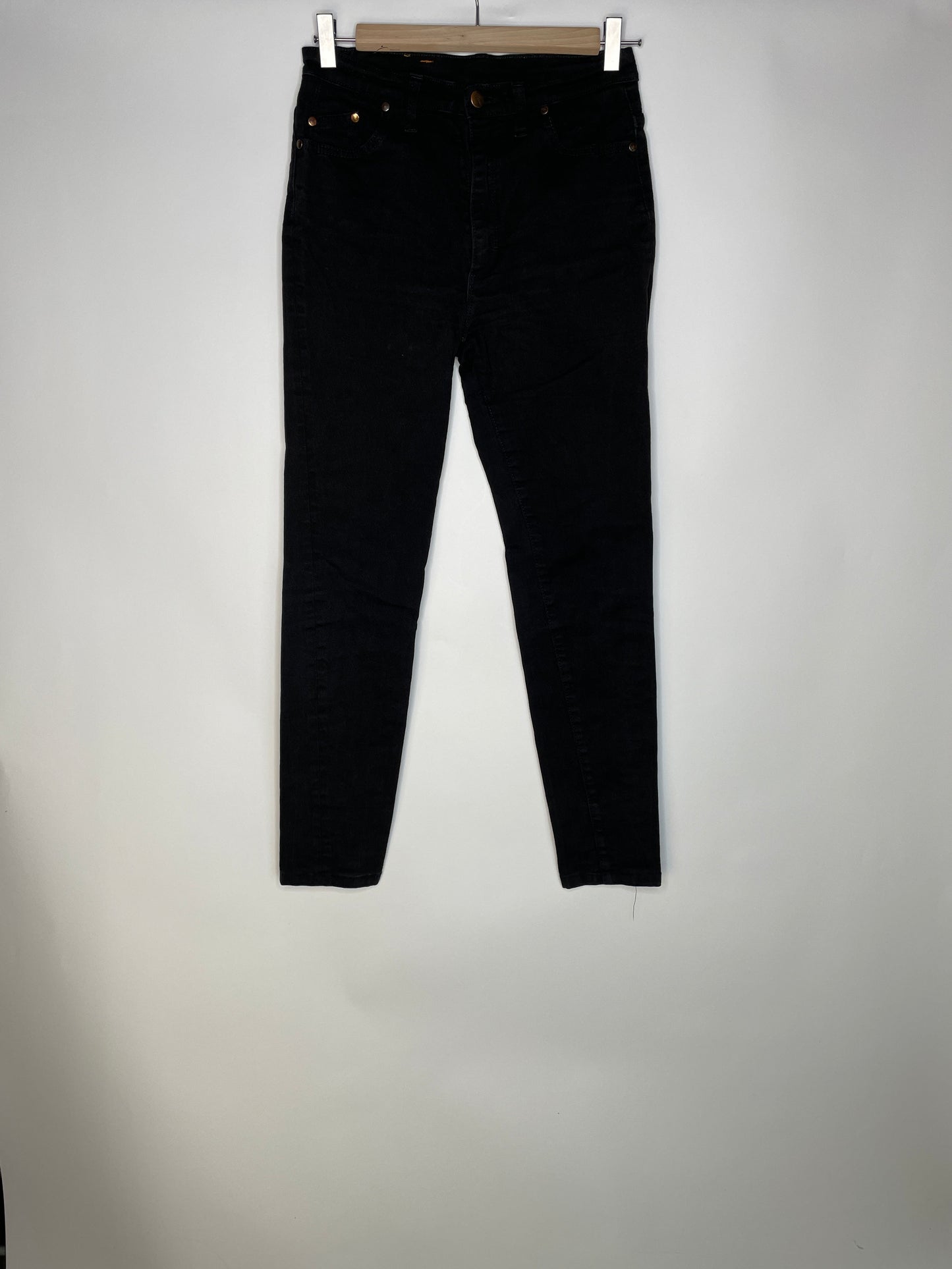 Jean slim Taille Haute Noir – Marianne