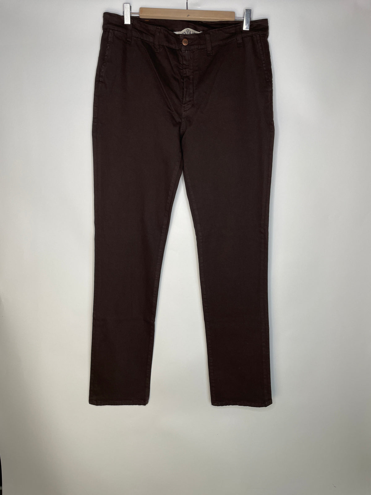 Chino homme droit ajusté Marron - Ernest