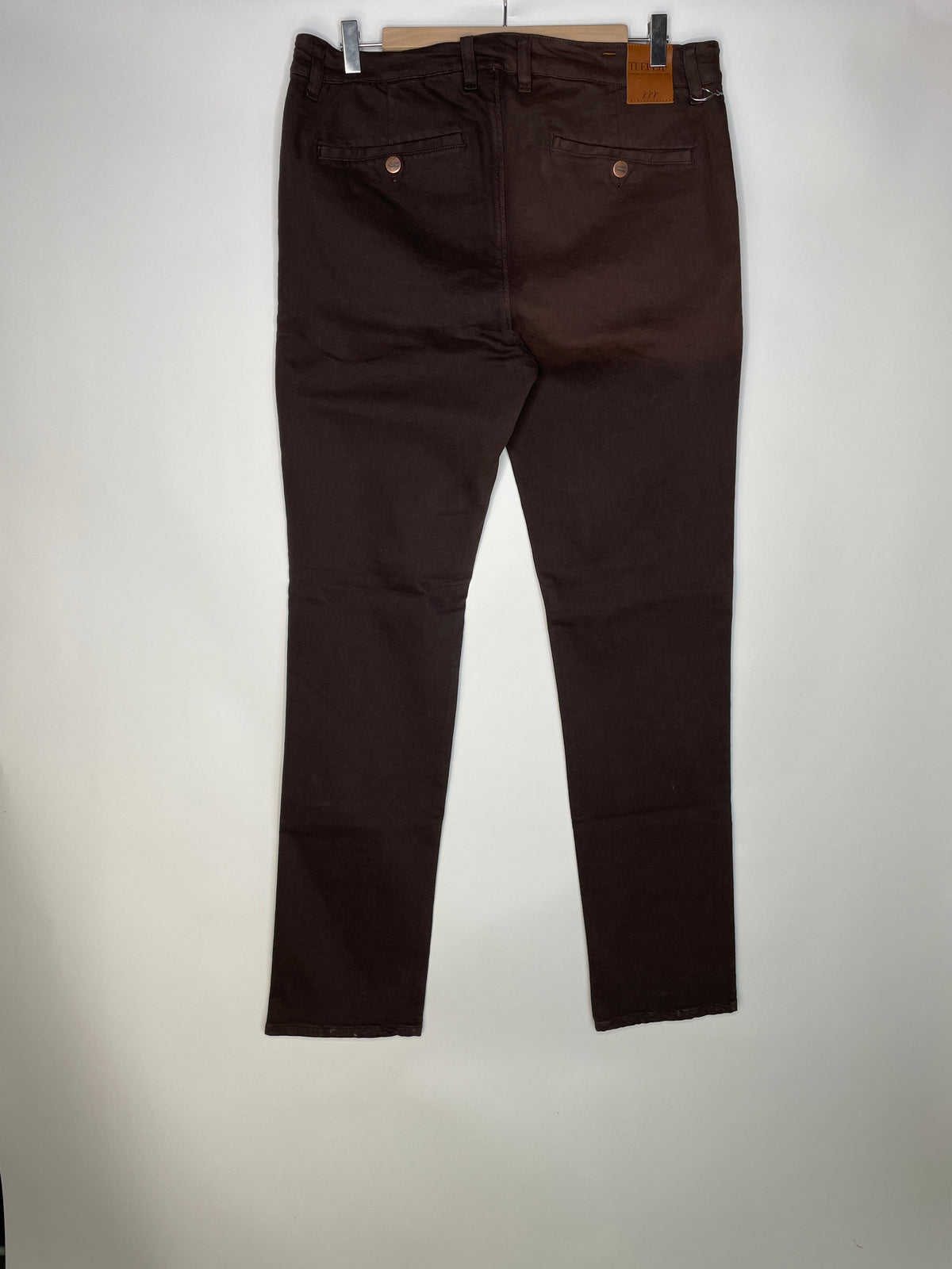 Chino homme droit ajusté Marron - Ernest