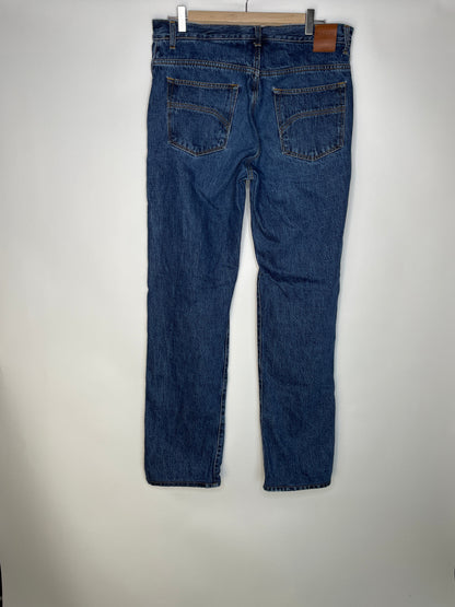 Jean homme droit taille haute Stonewashed - Célestin