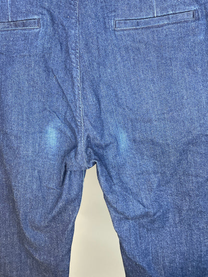 Chino ajusté taille haute Brut Coton Bio - Léonie