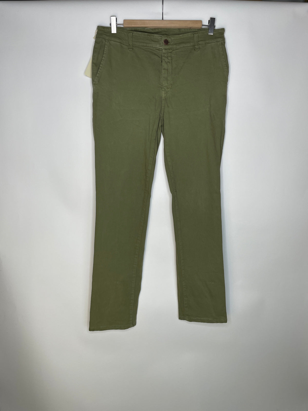 Chino homme ajusté Vert Kaki - Ernest